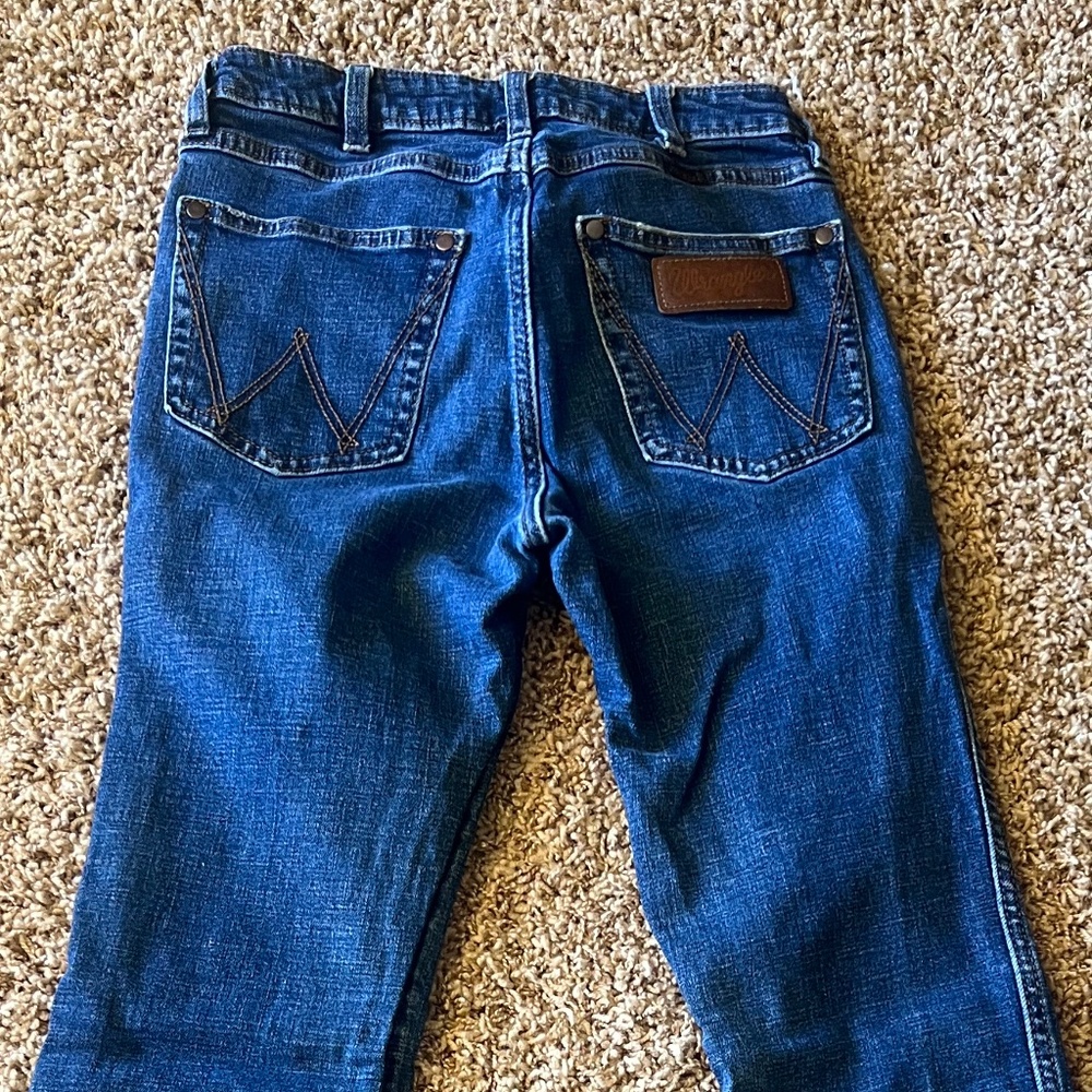 Wrangler High Rise Boot Cut Jeans